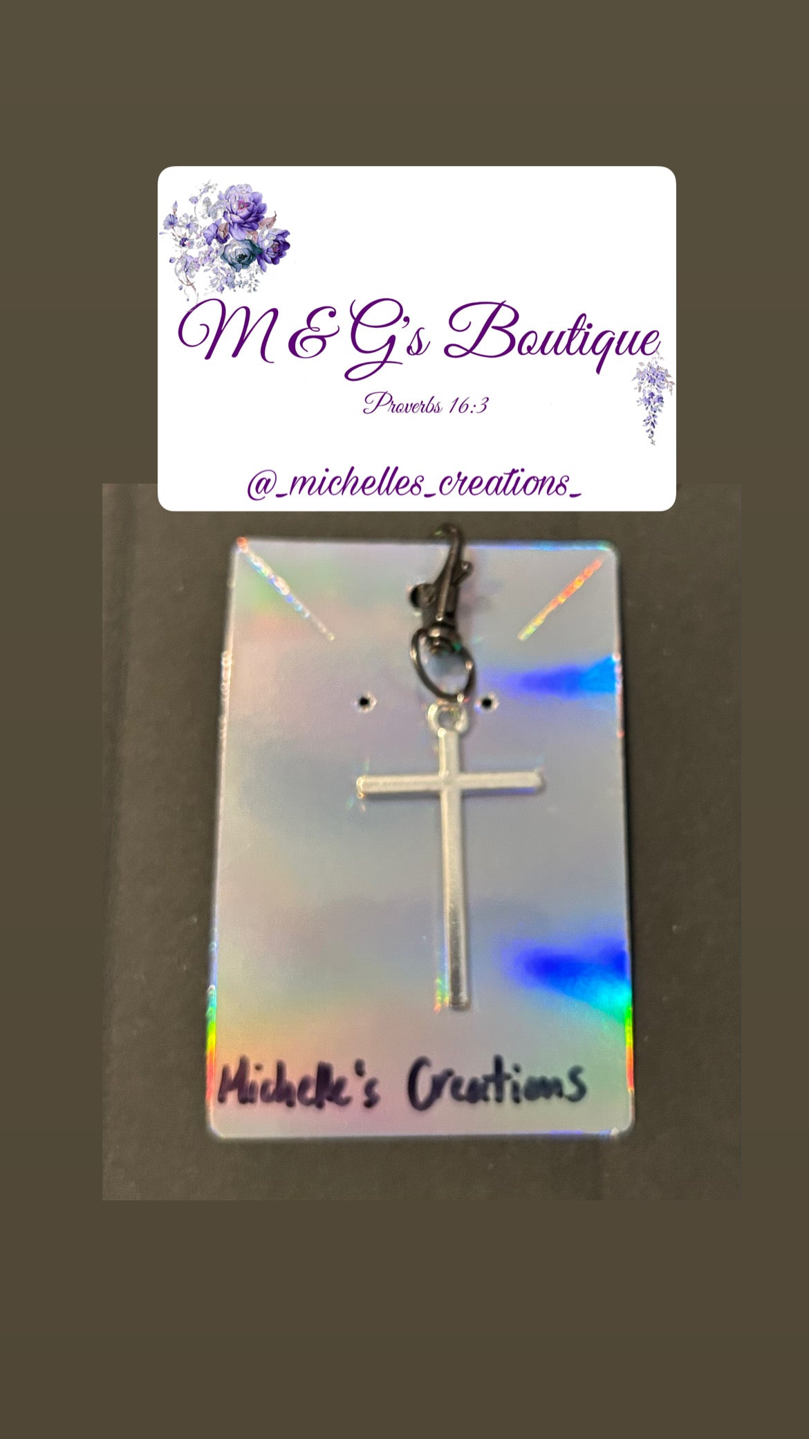 Cutie Creation Cross Keychain