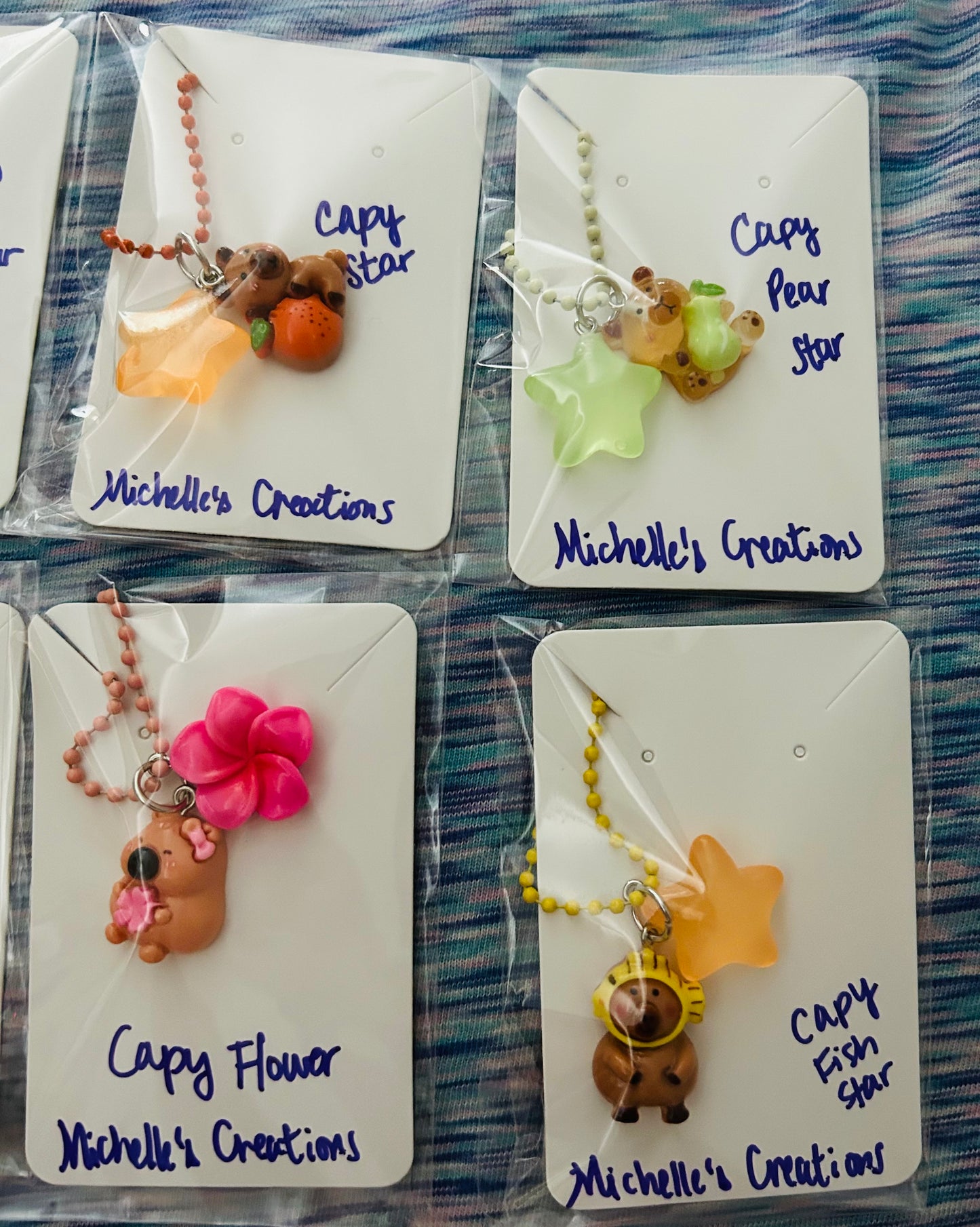 Cutie Creations Capybara Keychains