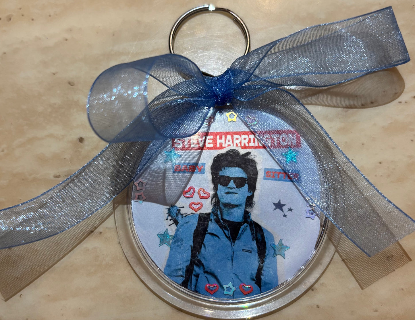 Handmade Keychain Steve Harrington Stranger Things