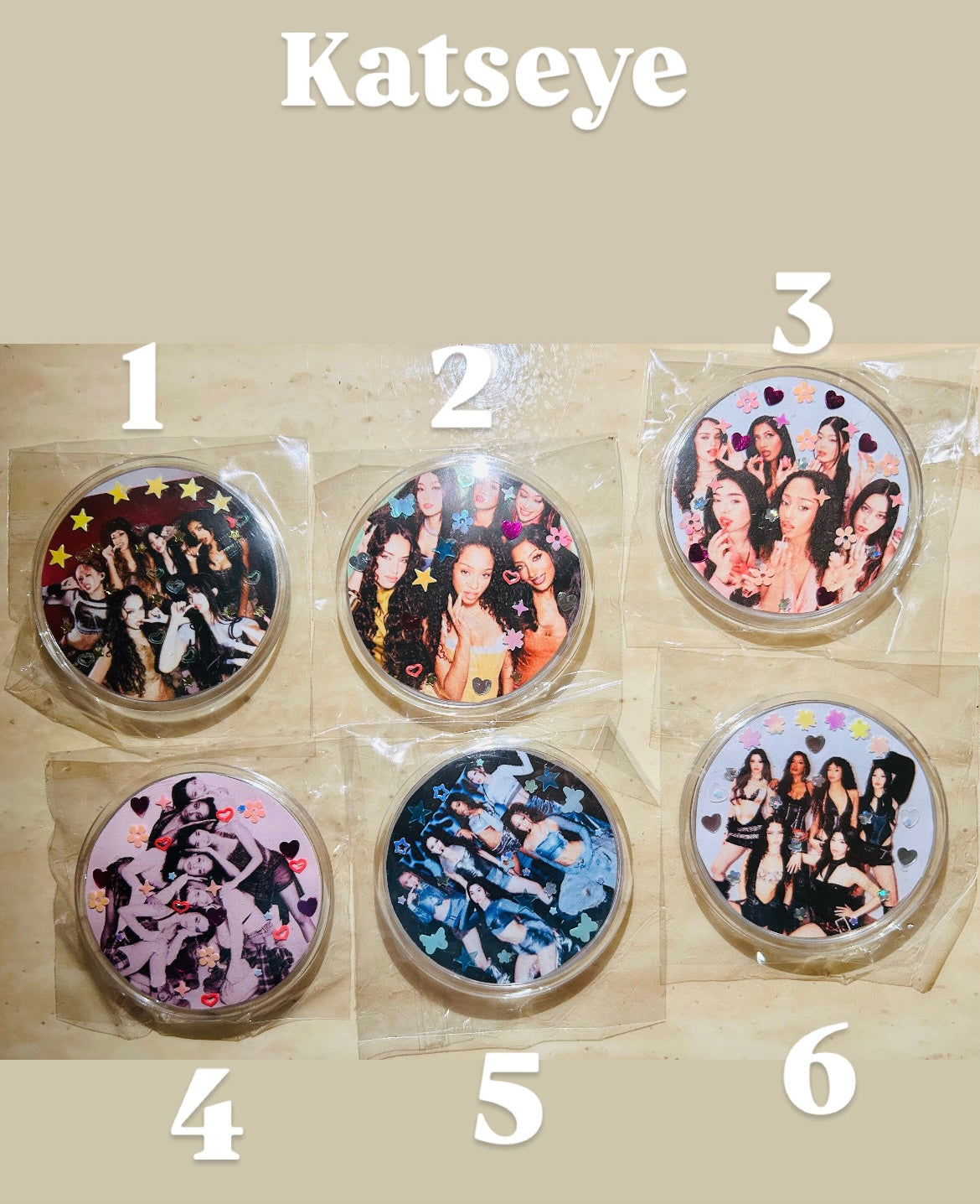 Button Pins Katseye Kpop Group