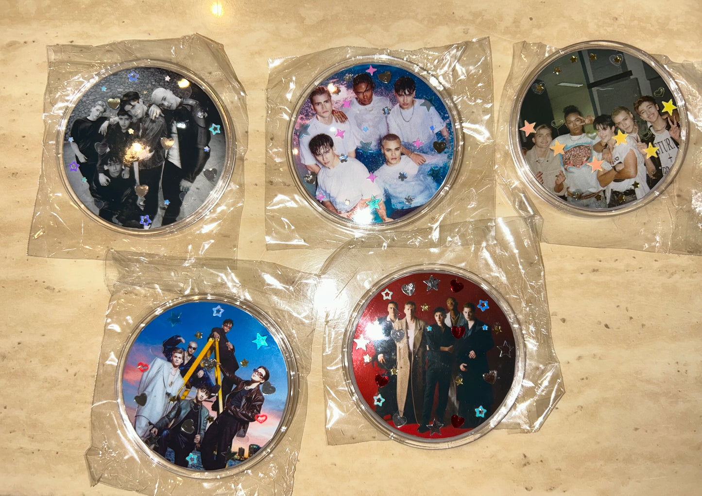 Button Pins Santos Bravos Boy Band