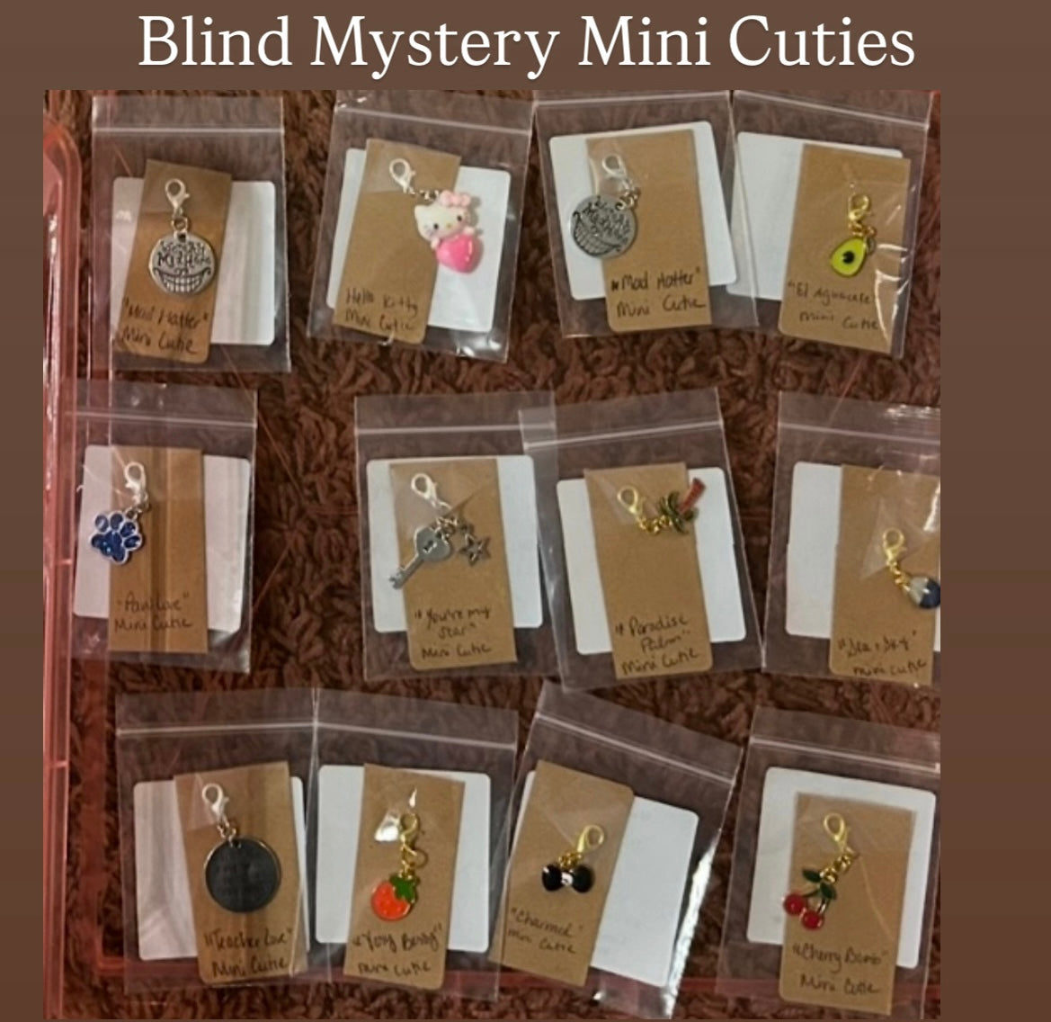 Cutie Surprise Blind Mystery Mini Charm Cutie Creations