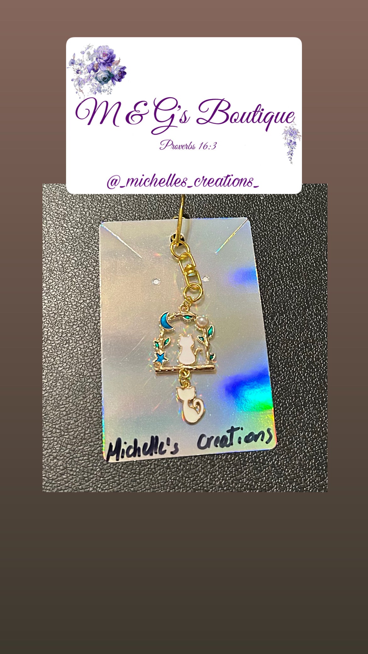 Cutie Creation Kitty Cats Zipper Pull Charms Keychain