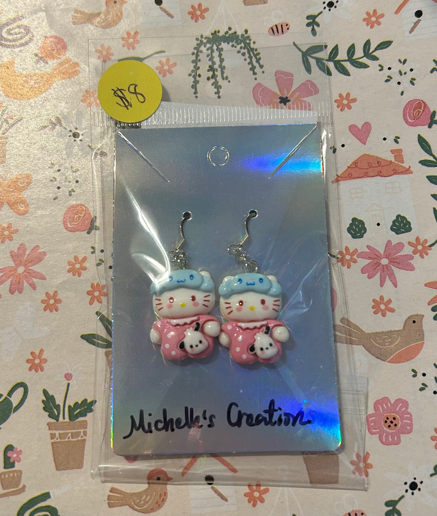 Cutie Creation Sanrio Character Charm Earrings