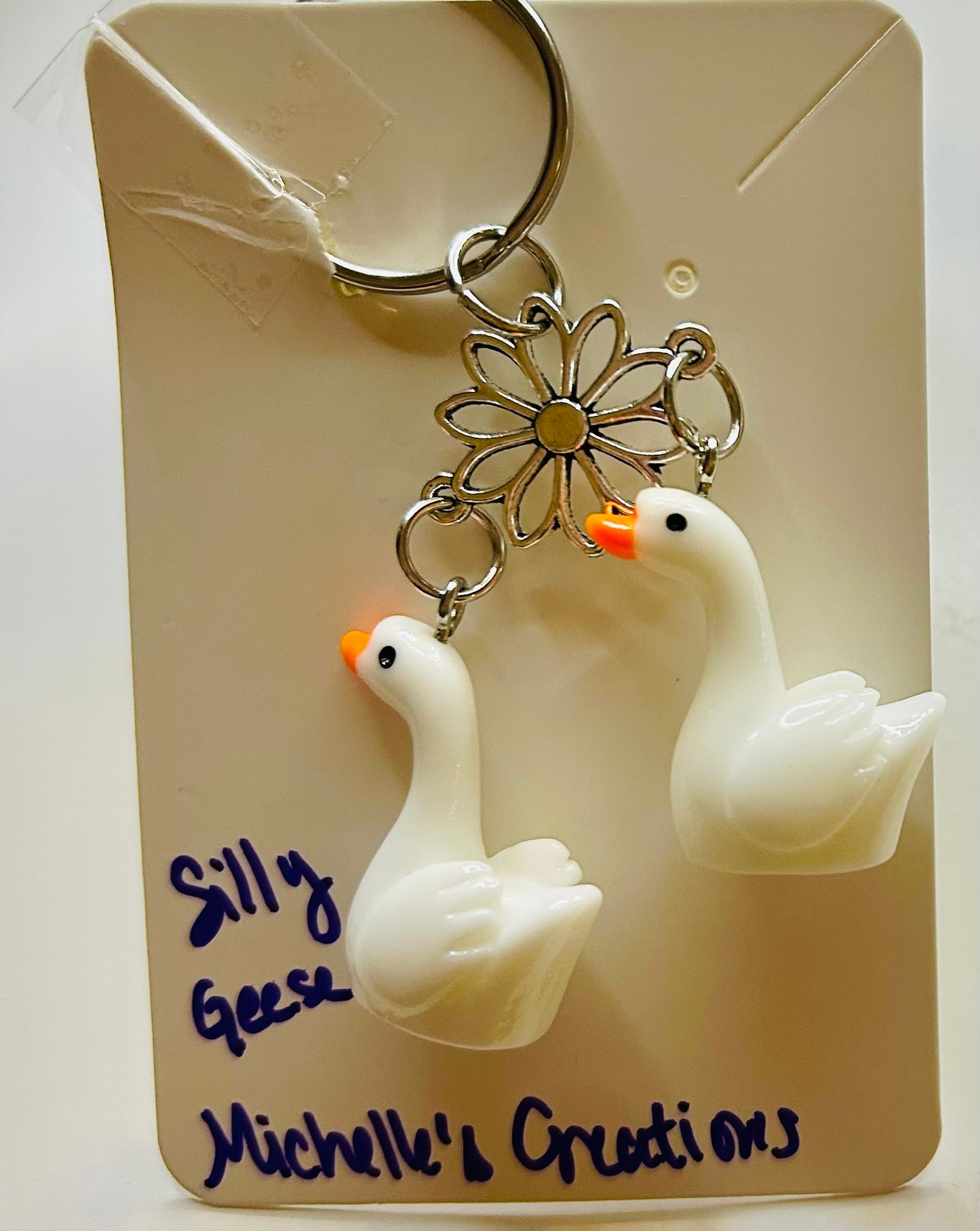 Cutie Creation Silly Geese Keychain