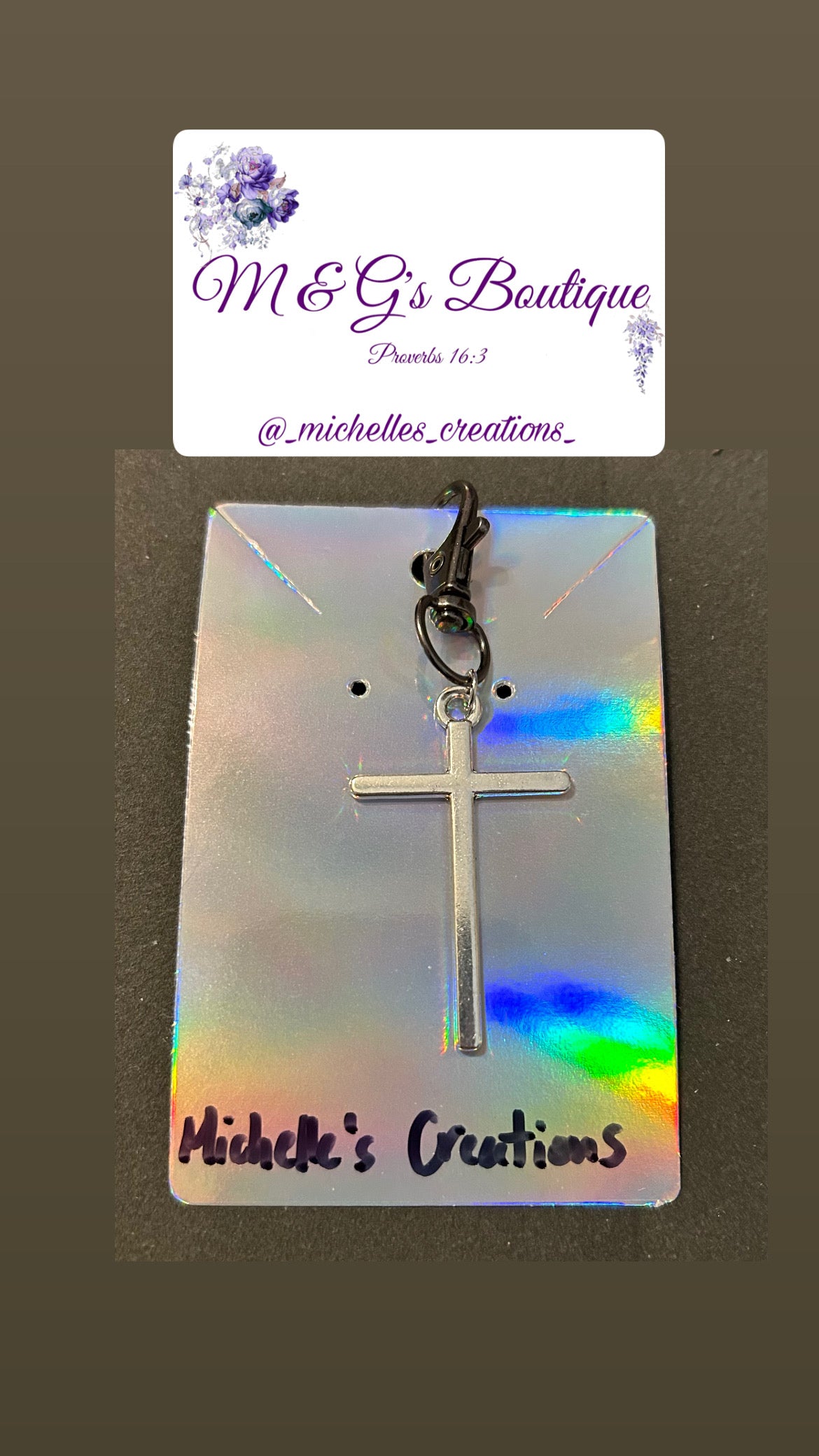 Cutie Creation Cross Keychain