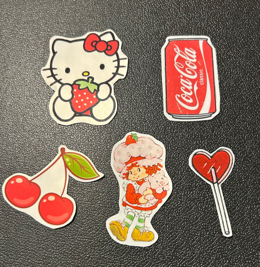 Announcing: Girly 5 Pack Stickers
