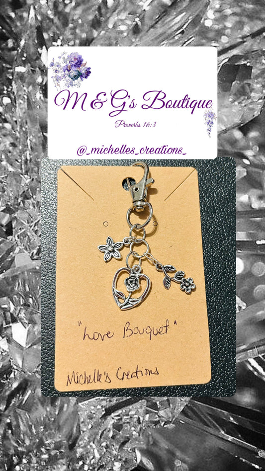Cutie Creation “Love Bouquet” Charm Keychain