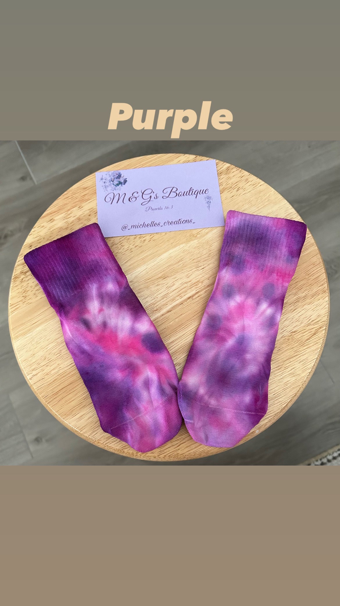 Handmade Tie-Dye Ankle Socks - Cotton, Breathable, Athletic
