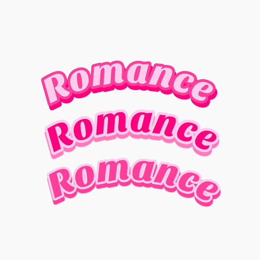 Sticker Book Romance Design 2x2