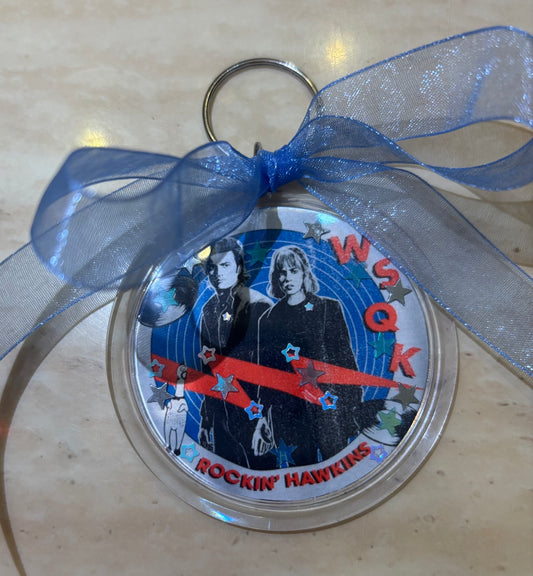 Handmade Keychain Stranger Things The Squawk