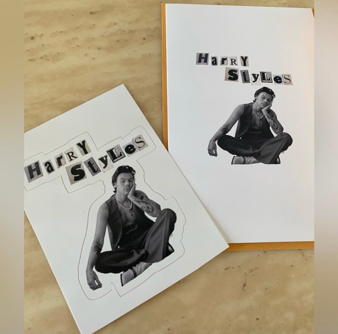 Sticker and Greeting Card Pack Harry Styles