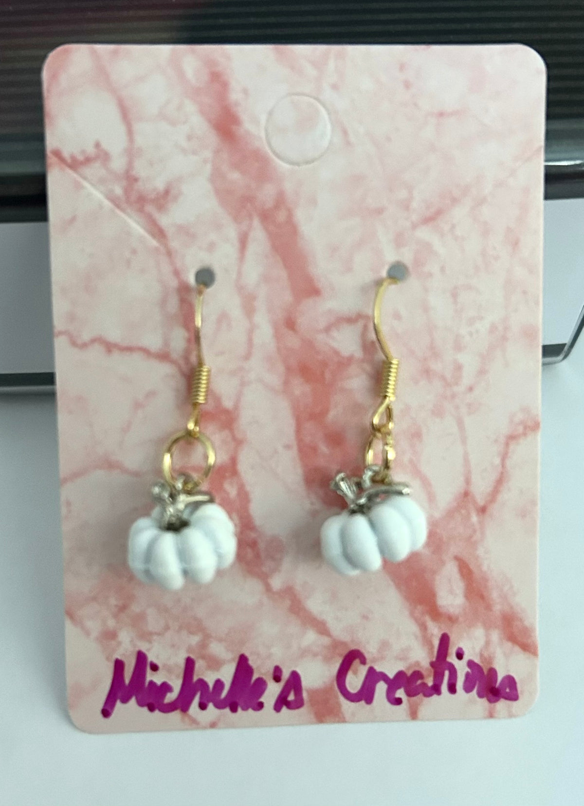 Cutie Creation Fall Collection: Mini Pumpkin Charm Earrings