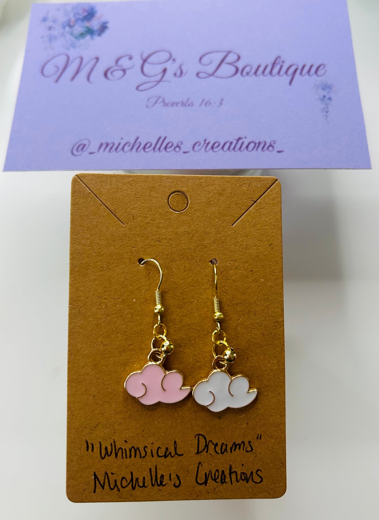 Handmade Mix Match “Whimsical Dreams” Drop Earrings