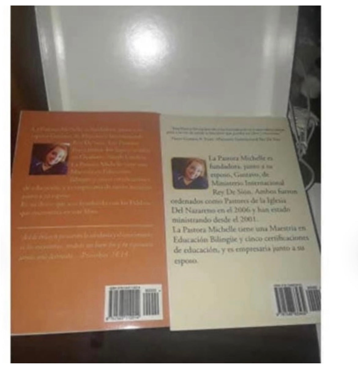 Inspirational Religious Spanish Christian Book Set - Palabras de Sabiduria and No Escondas Tu Luz ((ESPANOL))