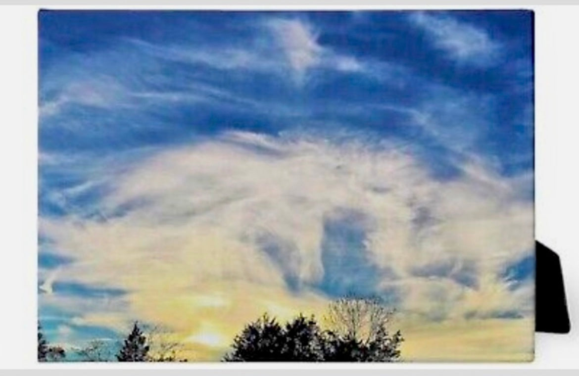 Original Photography Design “Heavenly” Easel Back Canvas 5x7