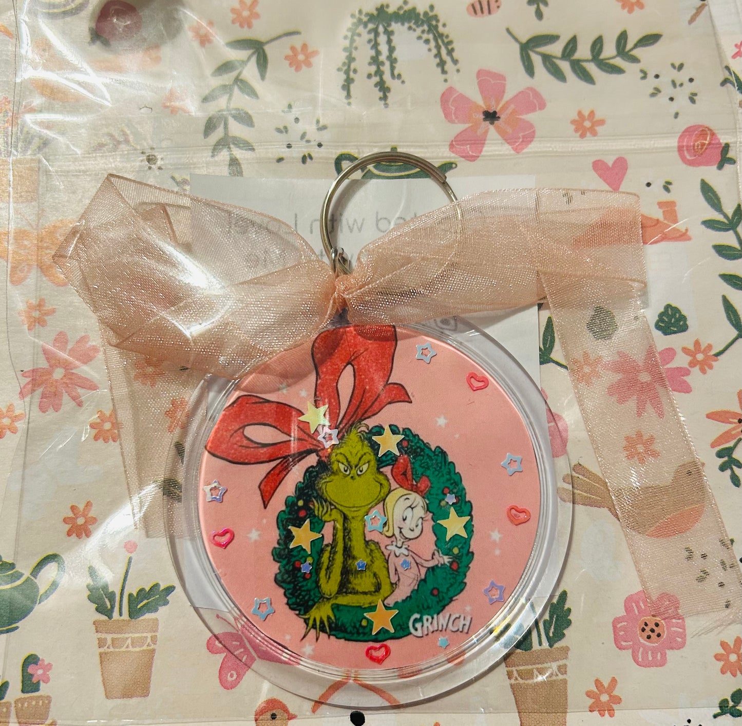 Handmade Keychain Christmas Characters
