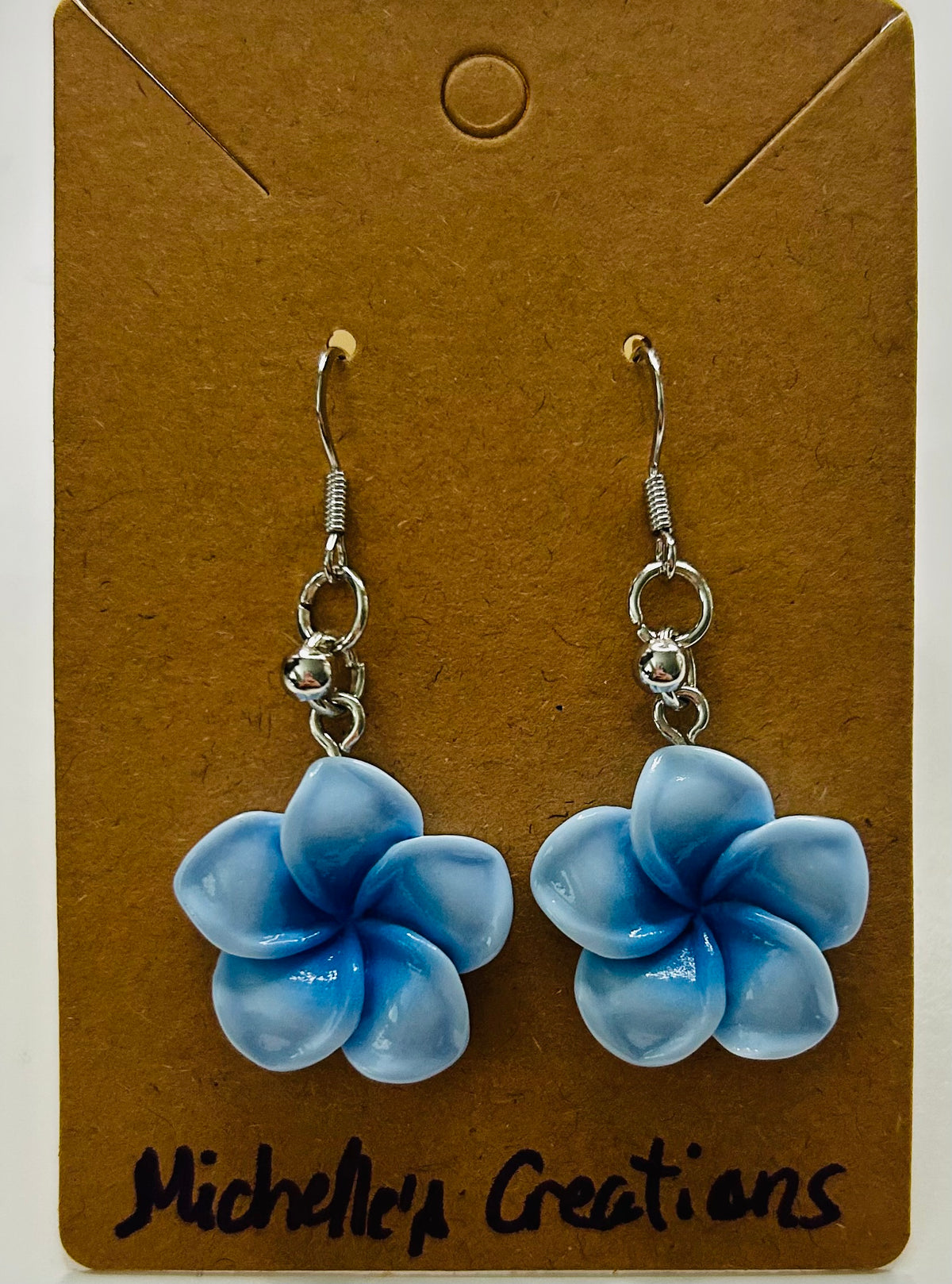 Announcing Cutie Creations Frangipani Plumeria Flower Summer Collection Earrings