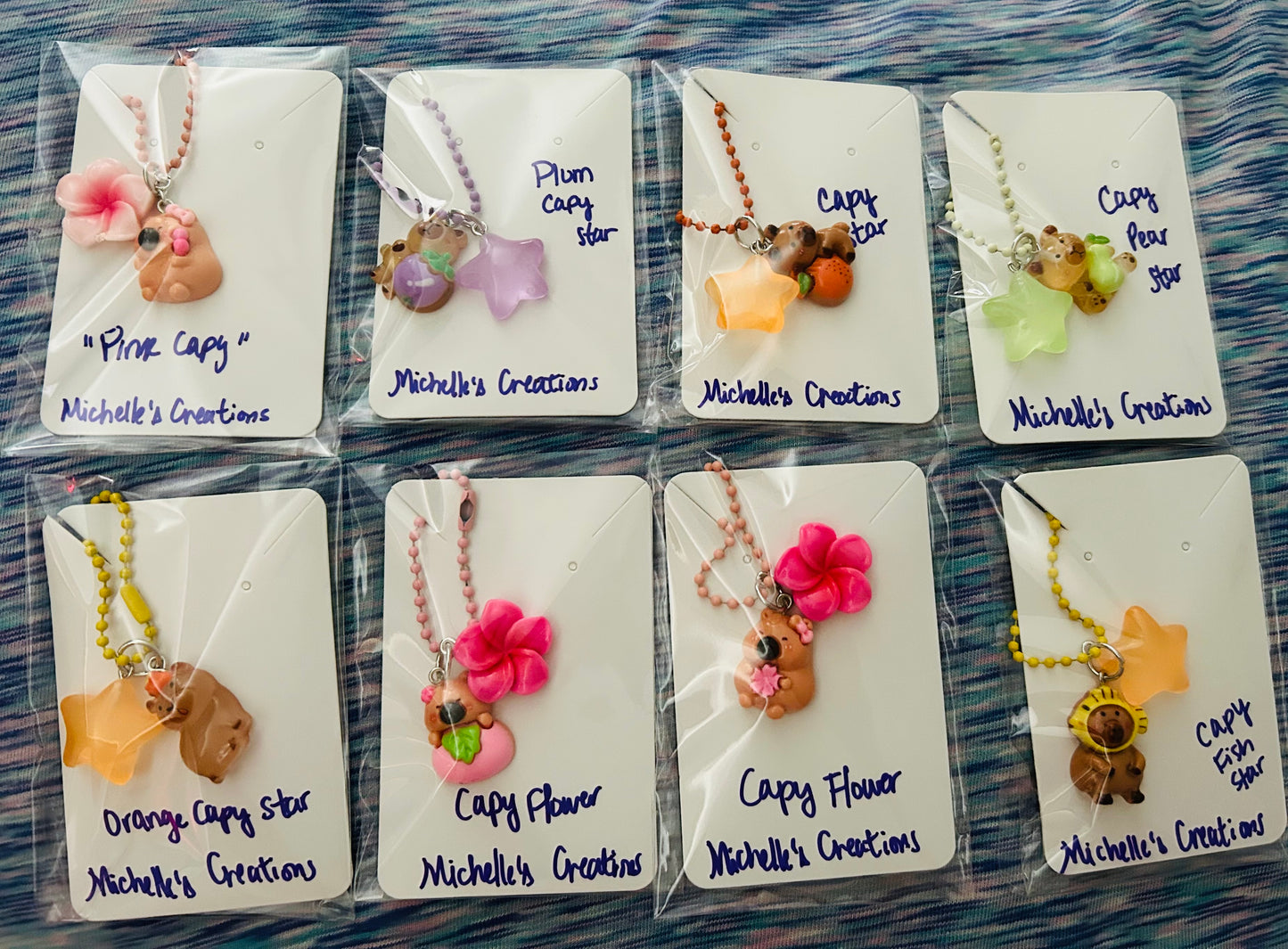 Cutie Creations Capybara Keychains