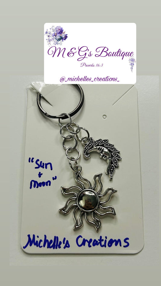 Cutie Creation “Sun and Moon” Charm Keychain