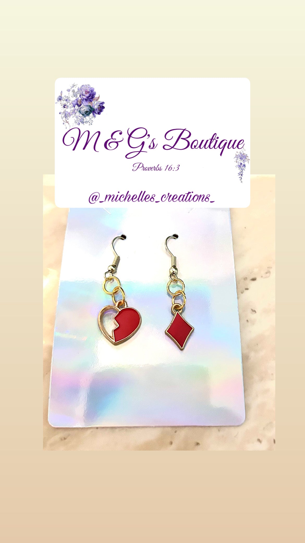 CLEARANCE Cutie Creation Galentine’s Mix Match Mini Charm Earrings