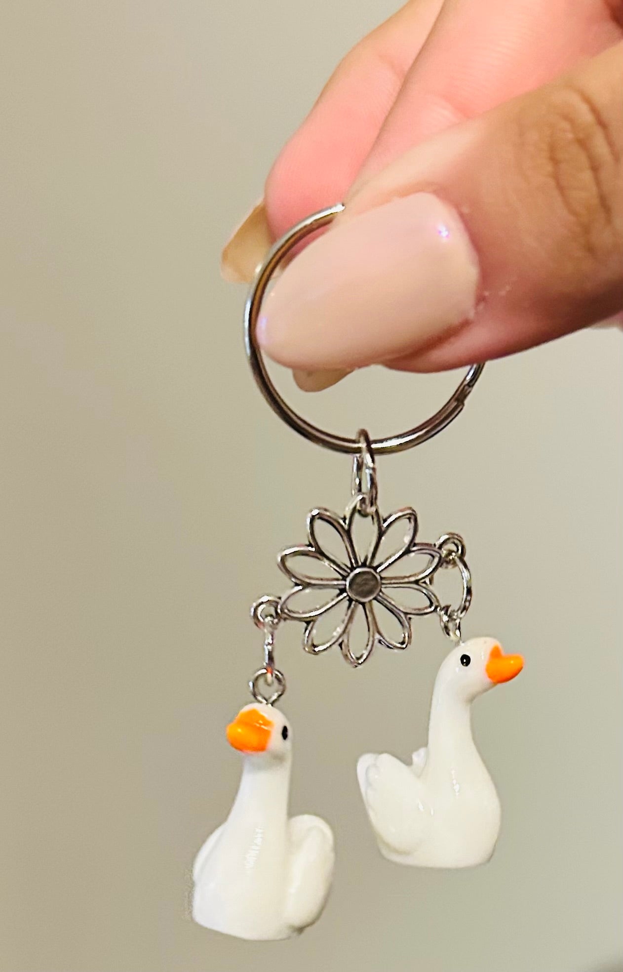 Cutie Creation Silly Geese Keychain