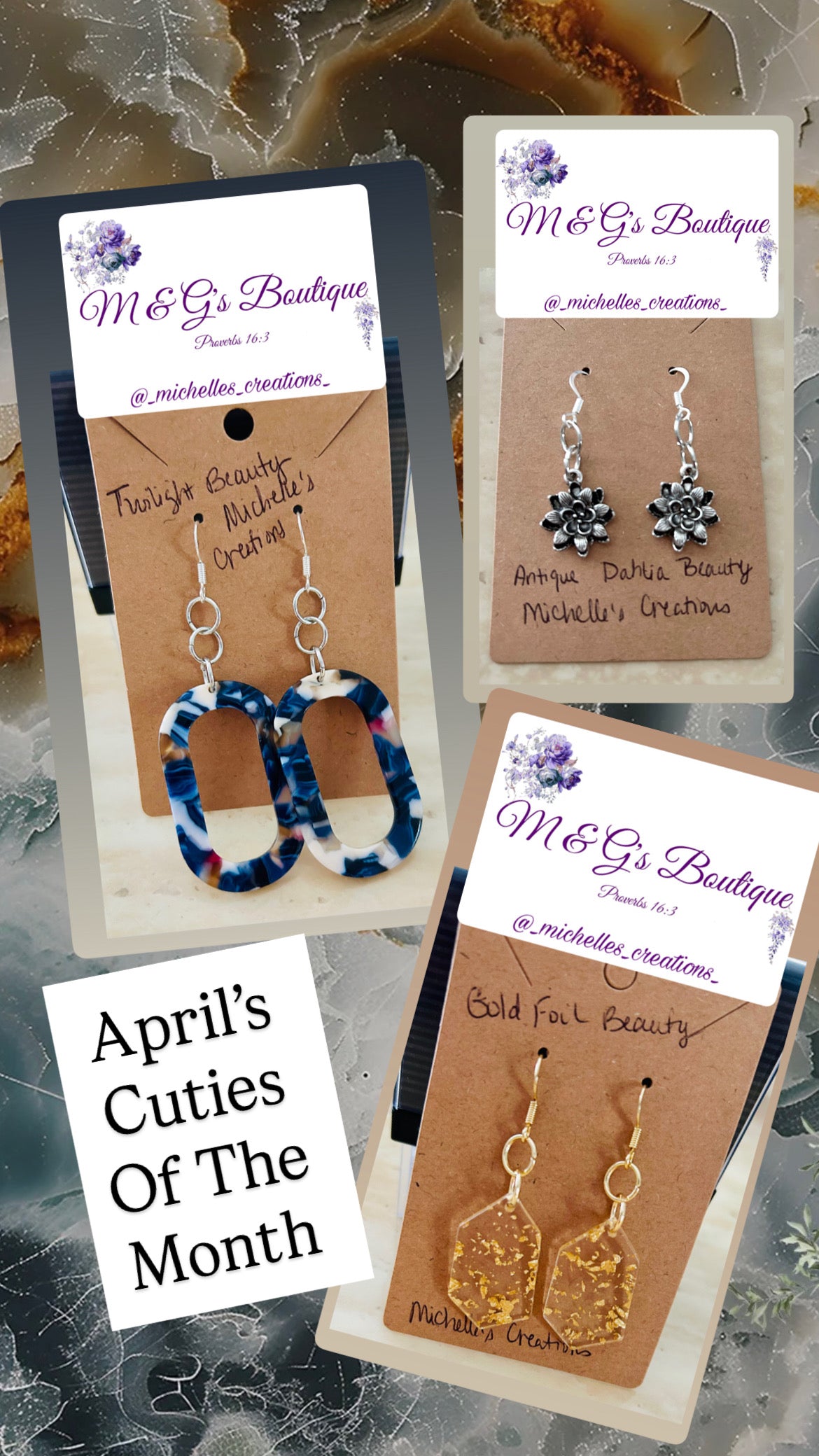 Cutie Creations Of The Month: April Beauty Cuties!