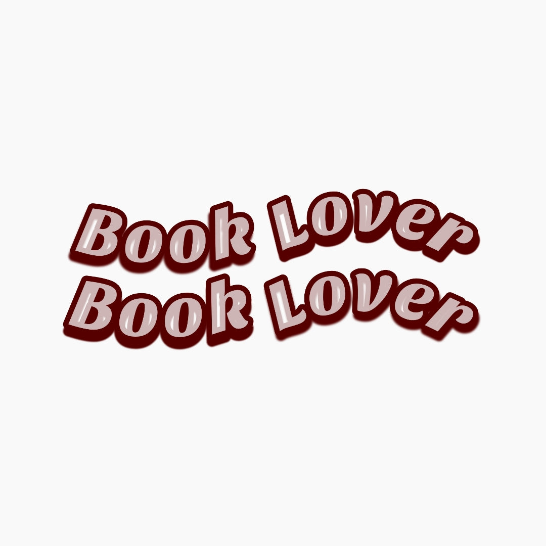 Sticker Book Lover Design 2x2