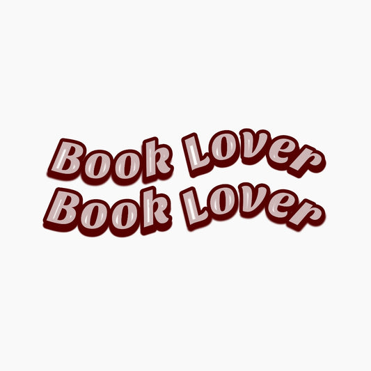 Sticker Book Lover Design 2x2