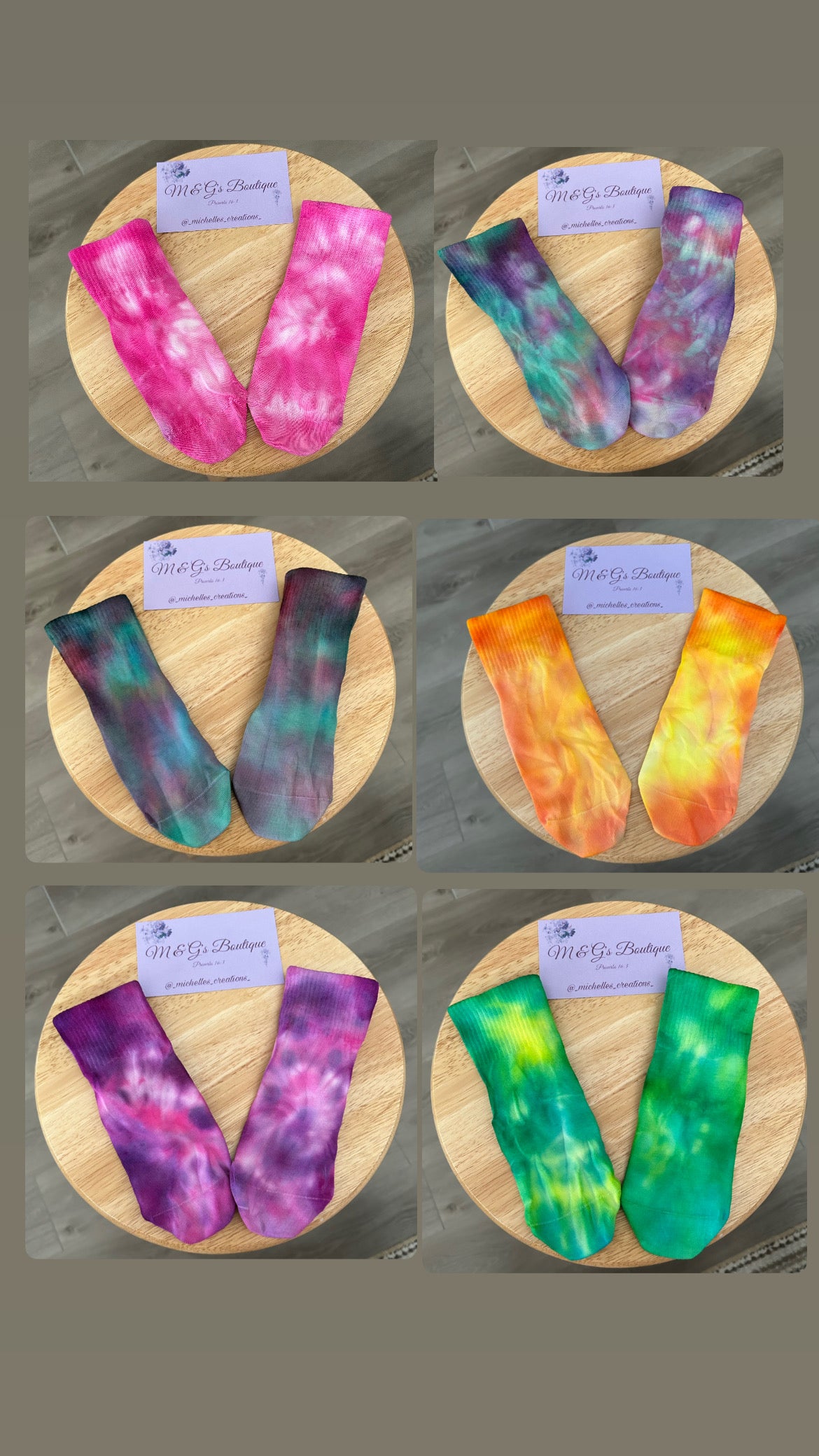 Handmade Tie-Dye Ankle Socks - Cotton, Breathable, Athletic