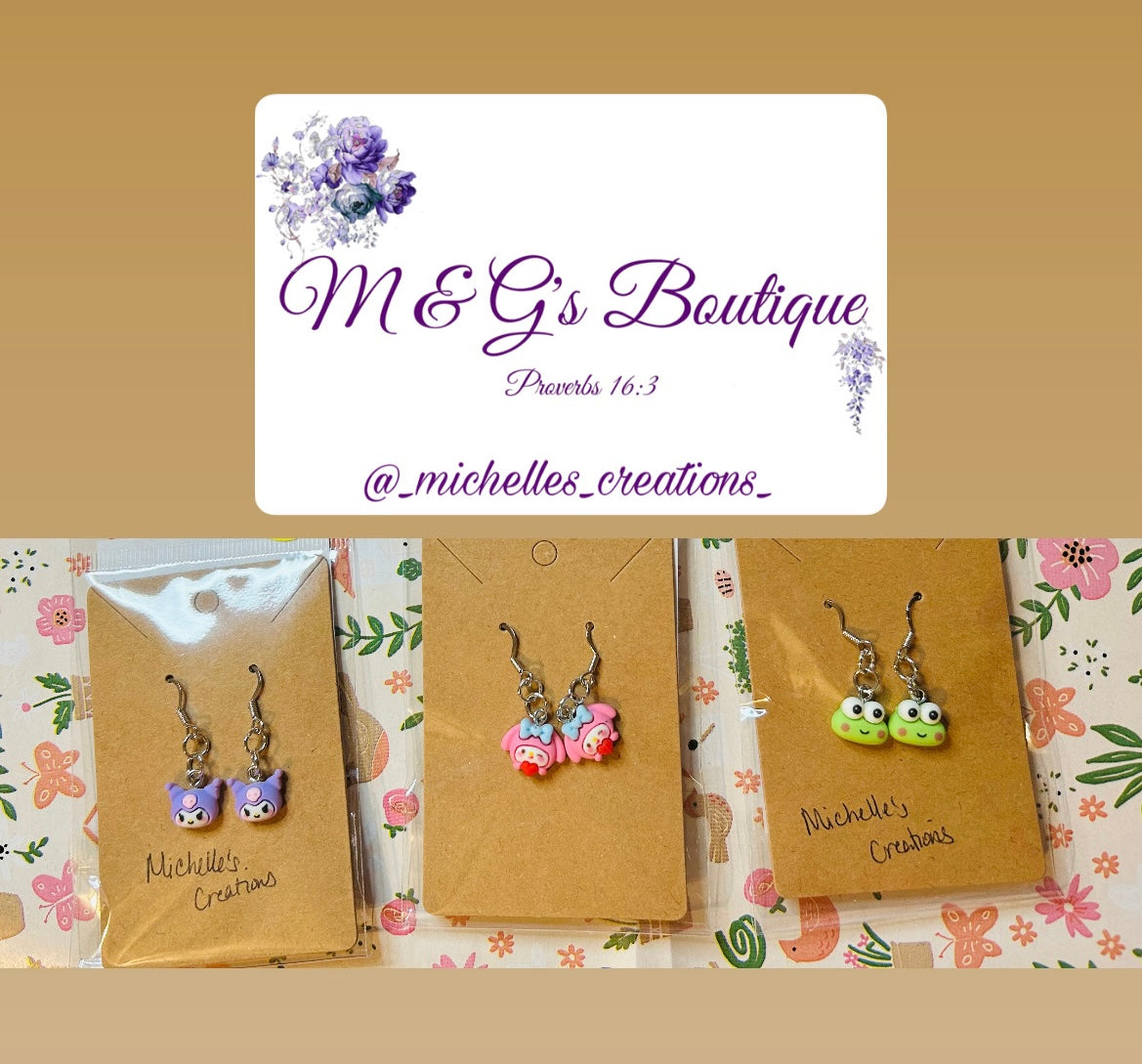 Cutie Creations Mini Cutie Earrings Sanrio Characters