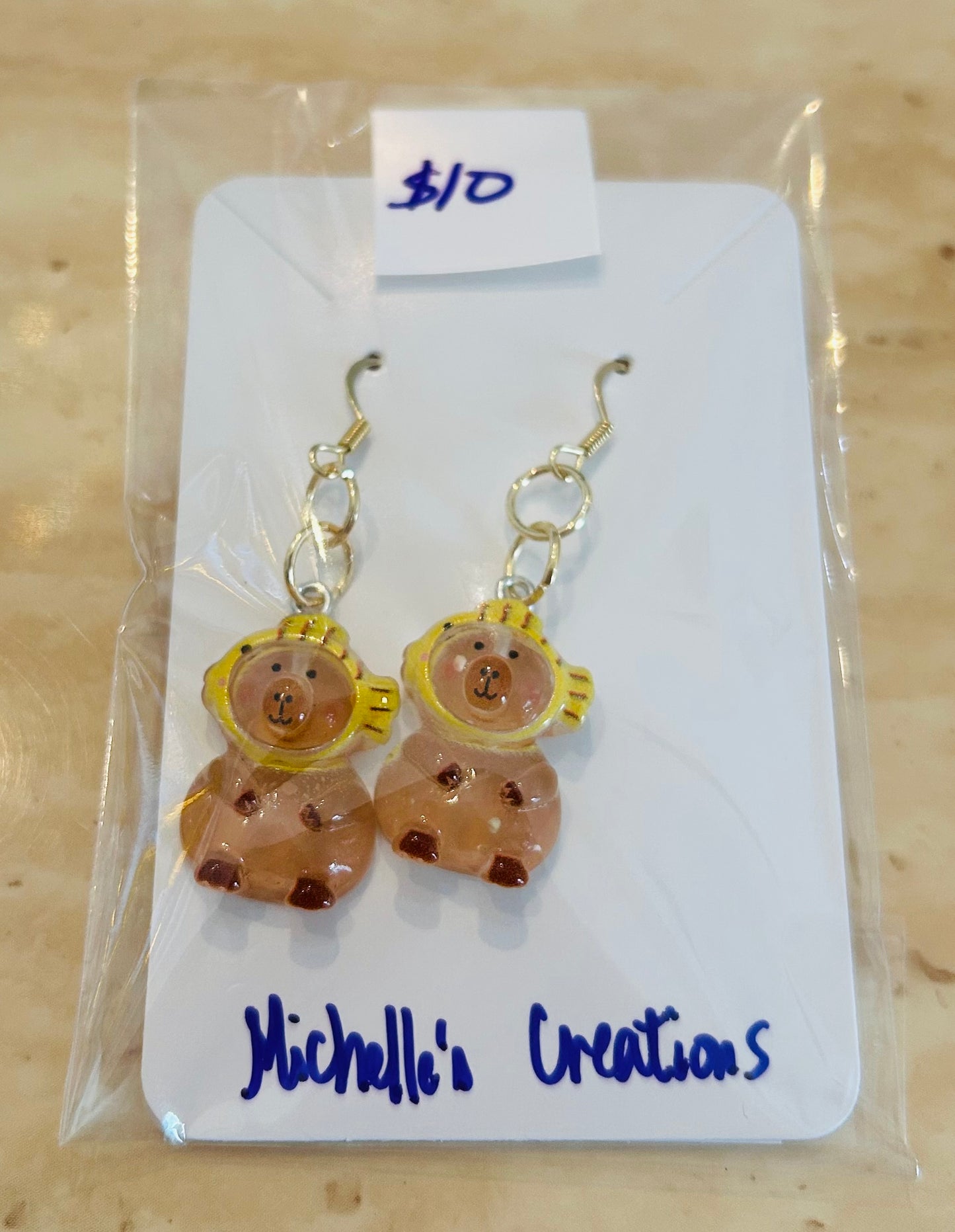 Cutie Creation Capybara Earrings
