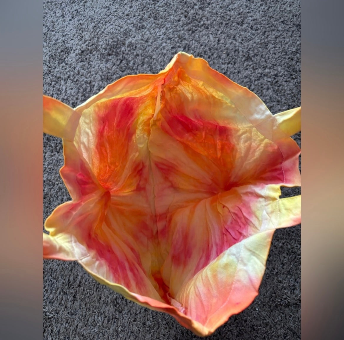 Handmade Tie Dye Tote Bag
“Summer Sunburst”