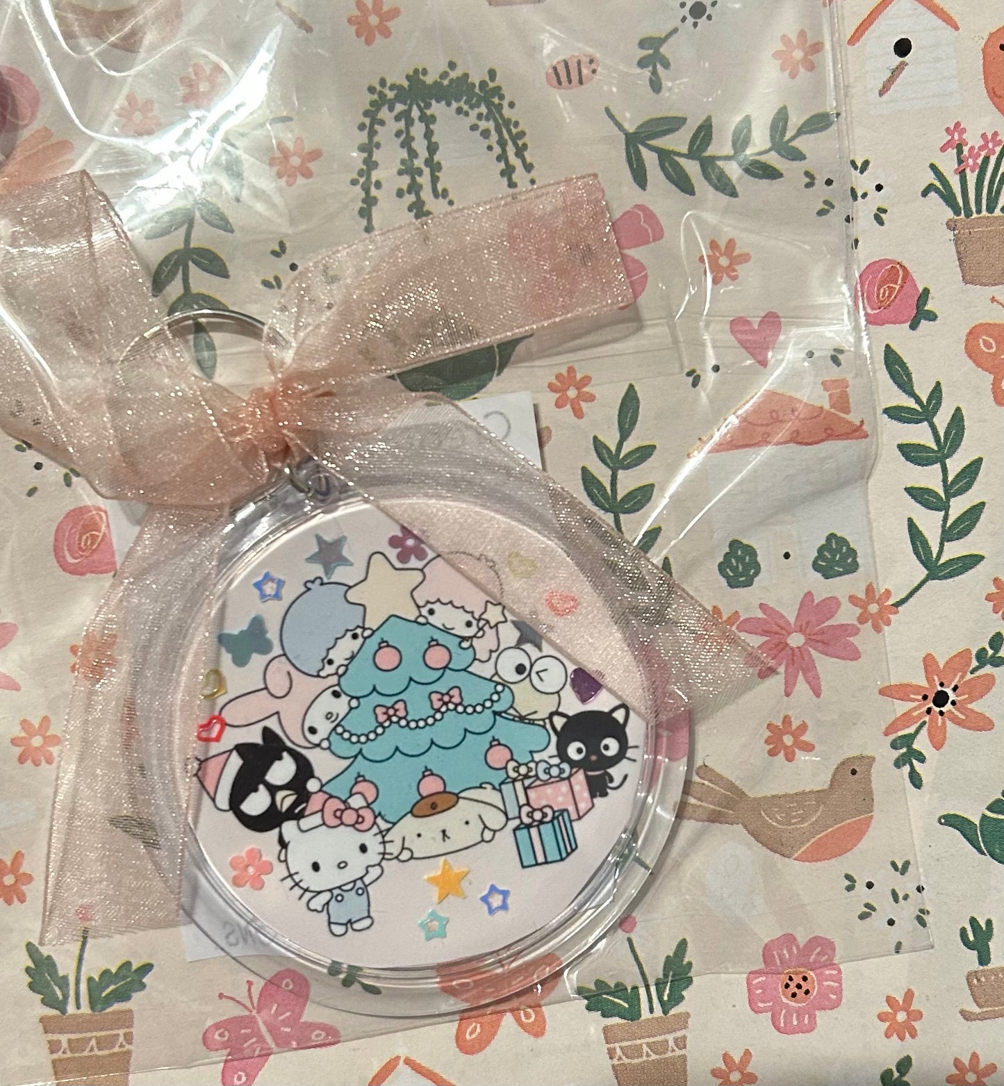 Handmade Keychain Christmas Characters