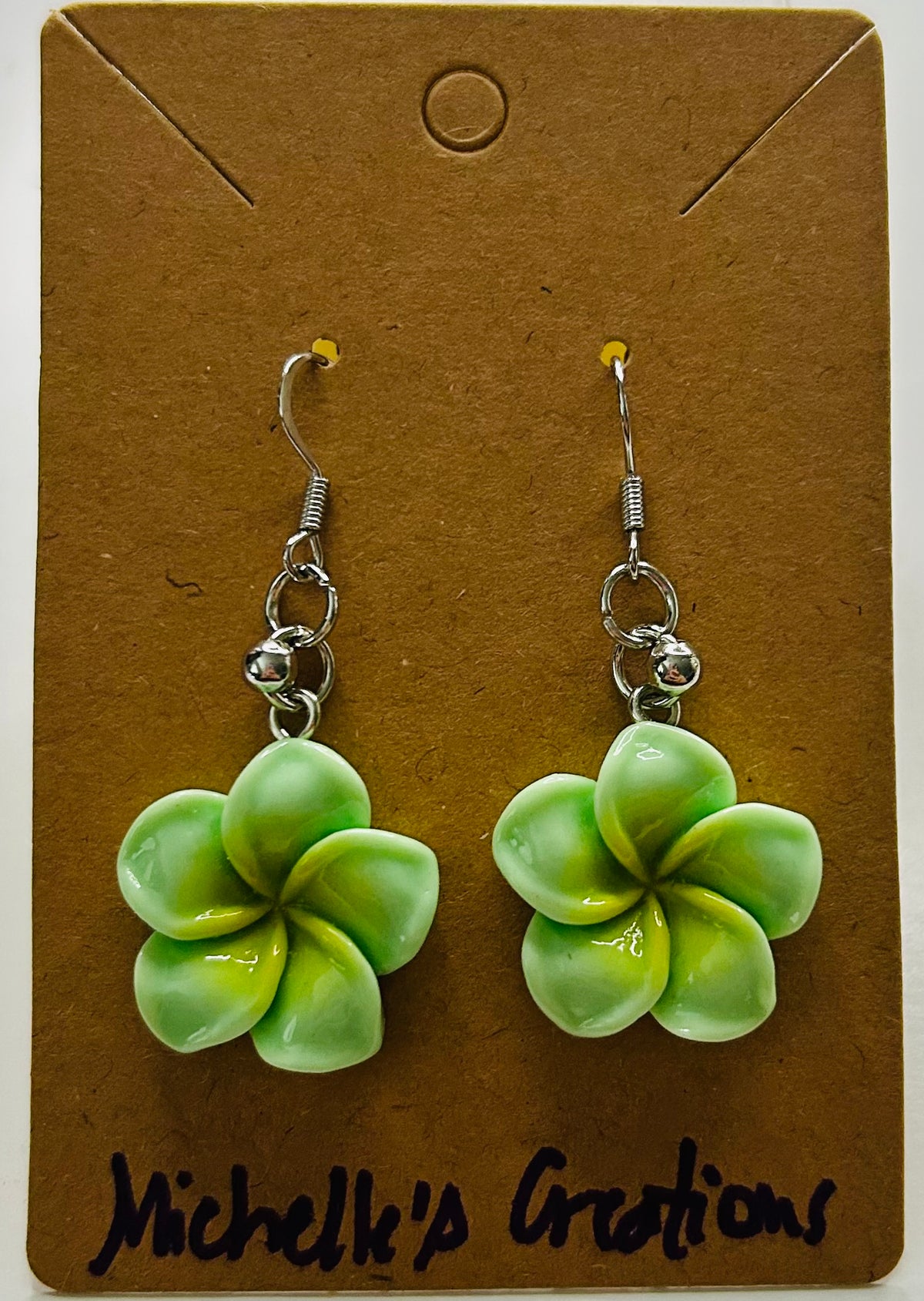 Announcing Cutie Creations Frangipani Plumeria Flower Summer Collection Earrings