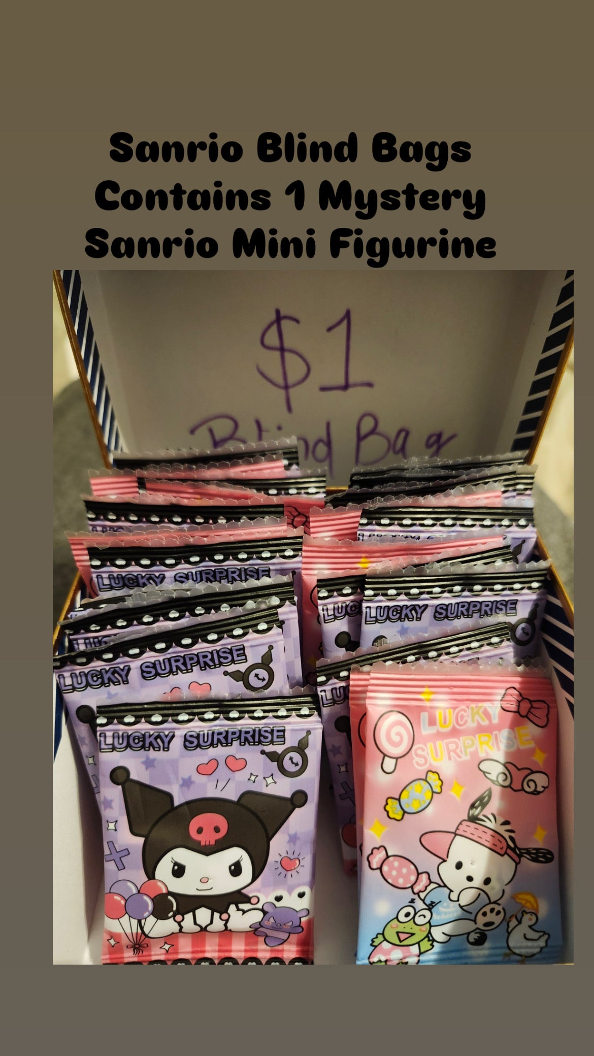 Sanrio Blind Bag - Sanrio Mystery Character Figurine